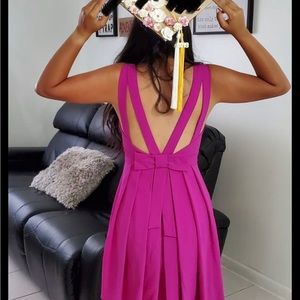 Amazing pink dress for cute looks